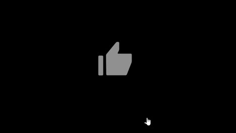 Like-icon-of-social-media.-Thumbs-up-animation-video-with-alpha-channel